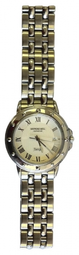 Raymond Weil Geneve Tango Men\'s Stainless Steel Dial Bracelet Watch