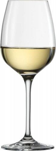 Classic Pair Of Brand New Eisch Glaskultur Sensis Plus Lead-Free Professional White Wine Glasses