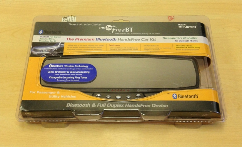 Premium Bluetooth Handsfree Car Mirror Kit