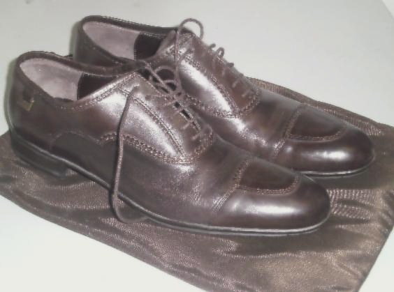 Cesare Paciotti Brown Lace-up Mens Shoes