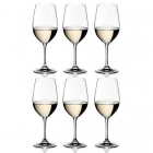 6 Riedel Vinum Chianti/Riesling Wine Glasses - Save £29!!
