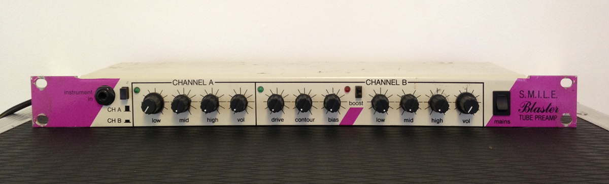 ALL ANALOGUE S.M.I.L.E Blaster 2 Channel Tube Guitar Preamp + Boost - Good for Bass Vocal Synt