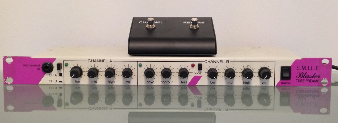 ALL ANALOGUE S.M.I.L.E Blaster 2 Channel Tube Guitar Preamp + Boost - Good for Bass Vocal Synt